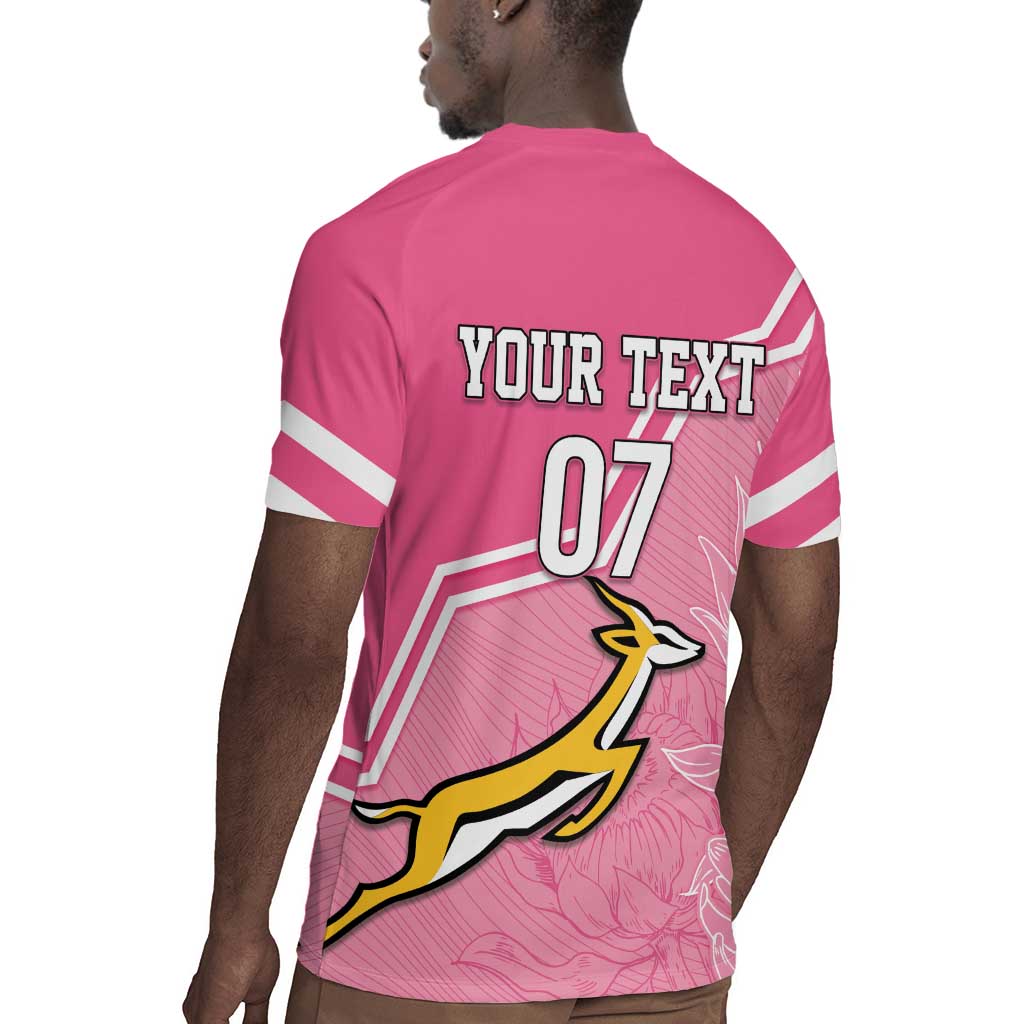 Personalized South Africa WC2026 Rugby Jersey Springboks Special Pink