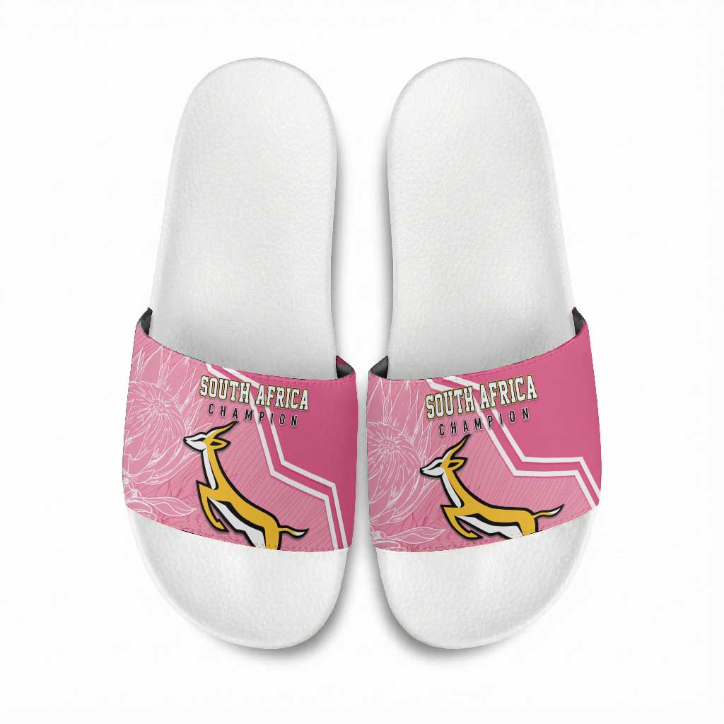 South Africa WC2026 Slide Sandals Springboks Special Pink
