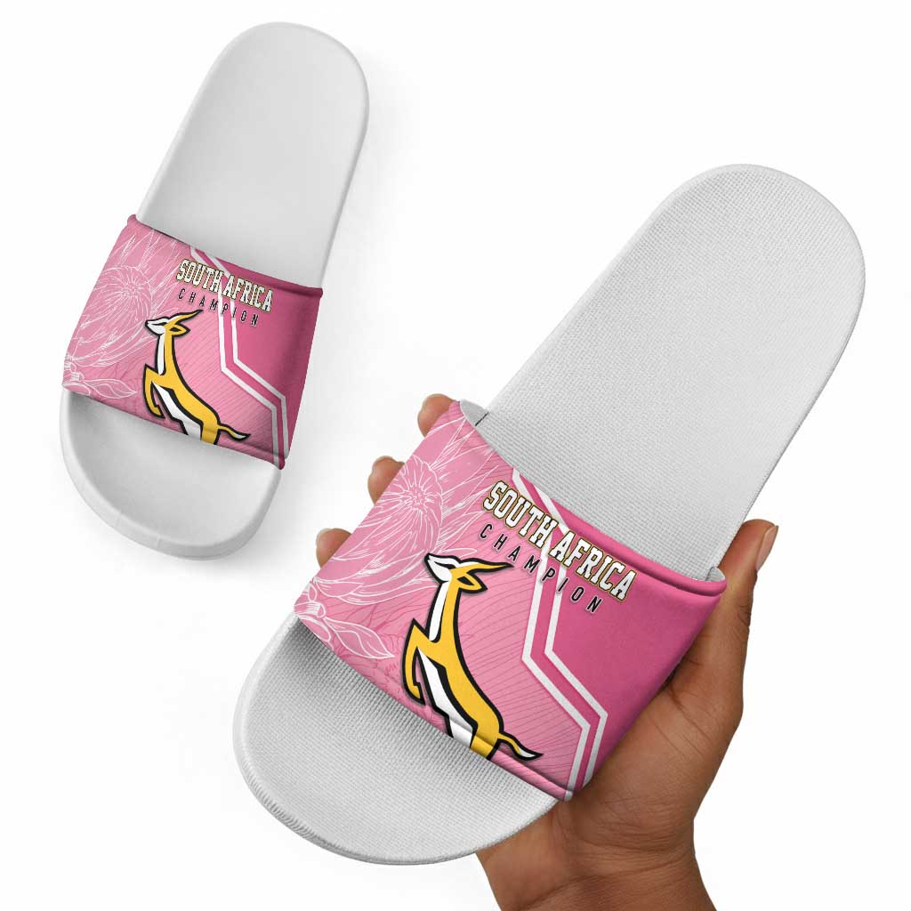 South Africa WC2026 Slide Sandals Springboks Special Pink