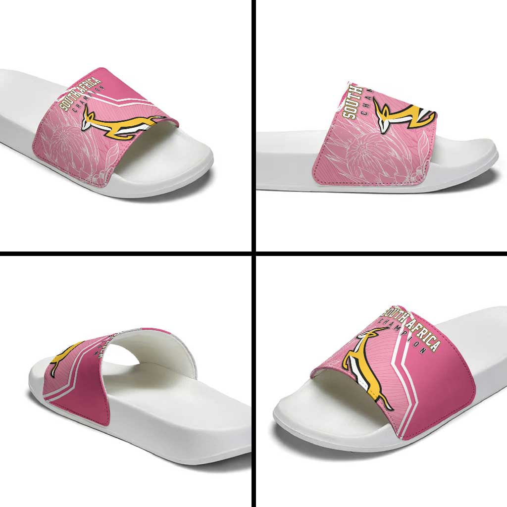 South Africa WC2026 Slide Sandals Springboks Special Pink