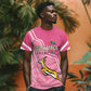 Personalized South Africa WC2026 T shirt Springboks Special Pink