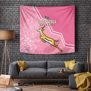 South Africa WC2026 Tapestry Springboks Special Pink