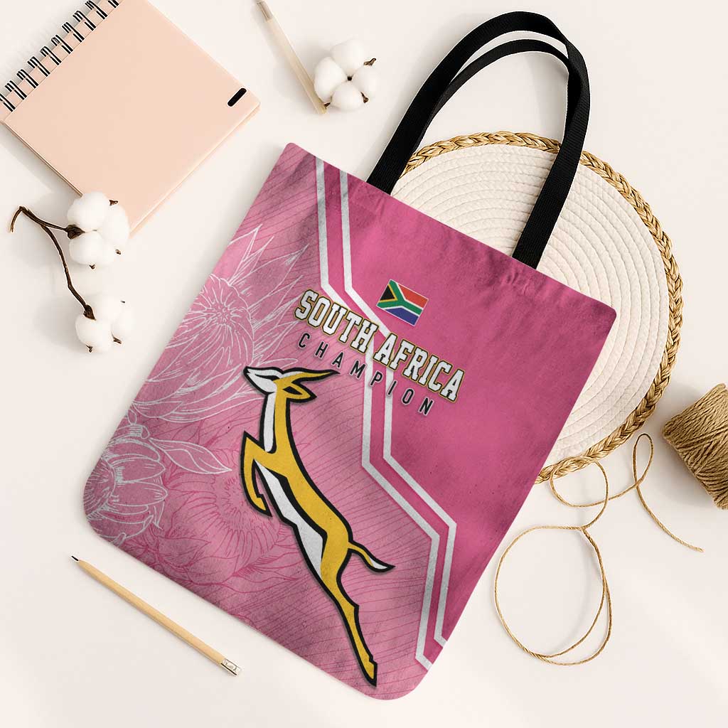 South Africa WC2026 Tote Bag Springboks Special Pink