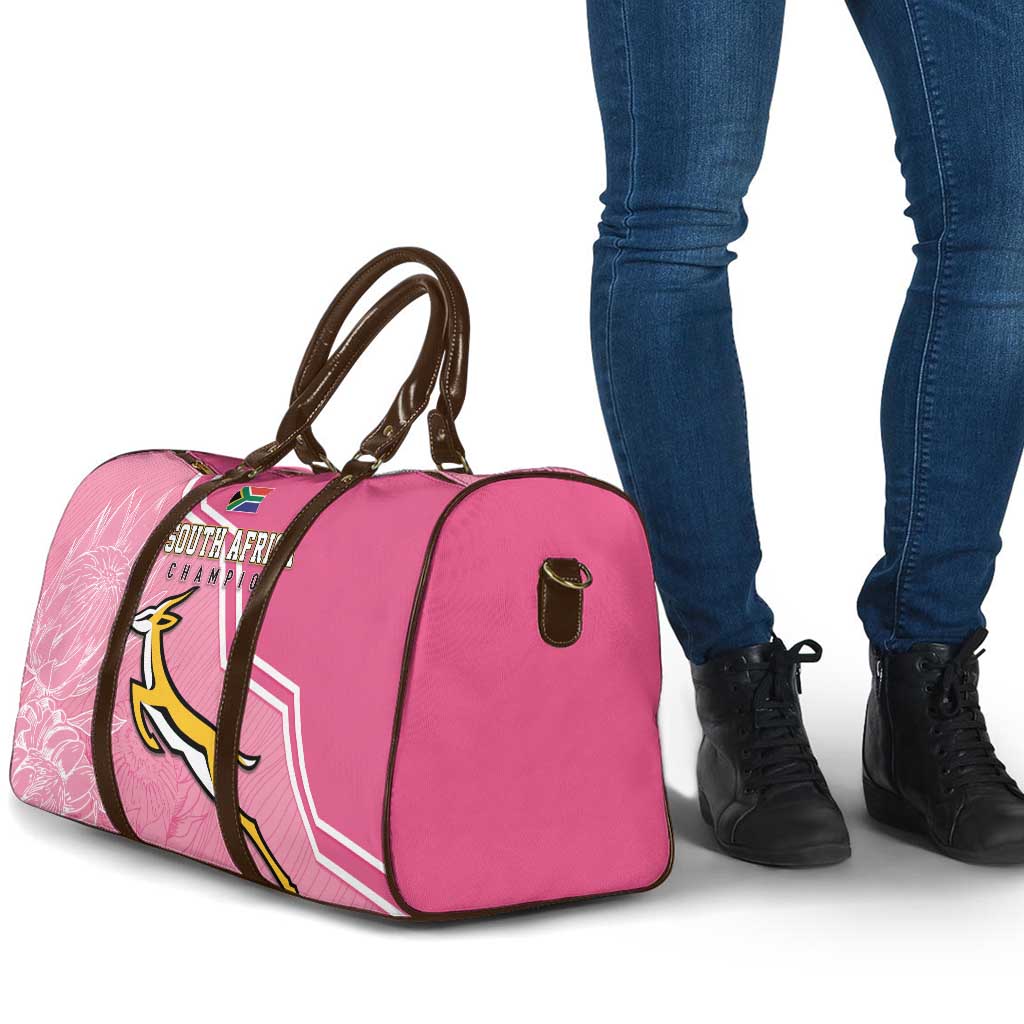 South Africa WC2026 Travel Bag Springboks Special Pink