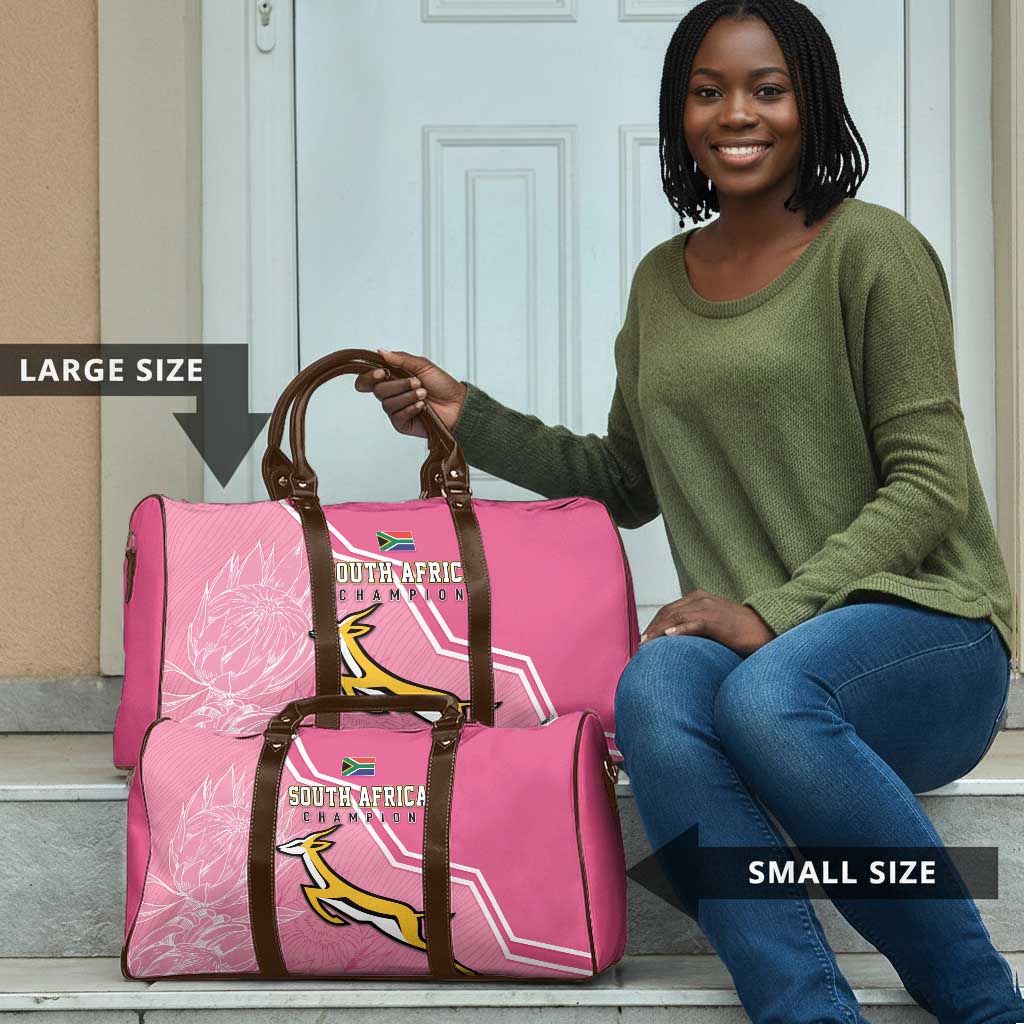 South Africa WC2026 Travel Bag Springboks Special Pink