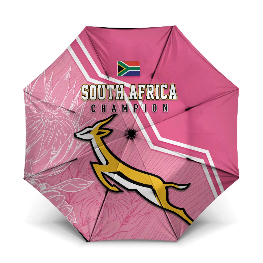 South Africa WC2026 Umbrella Springboks Special Pink