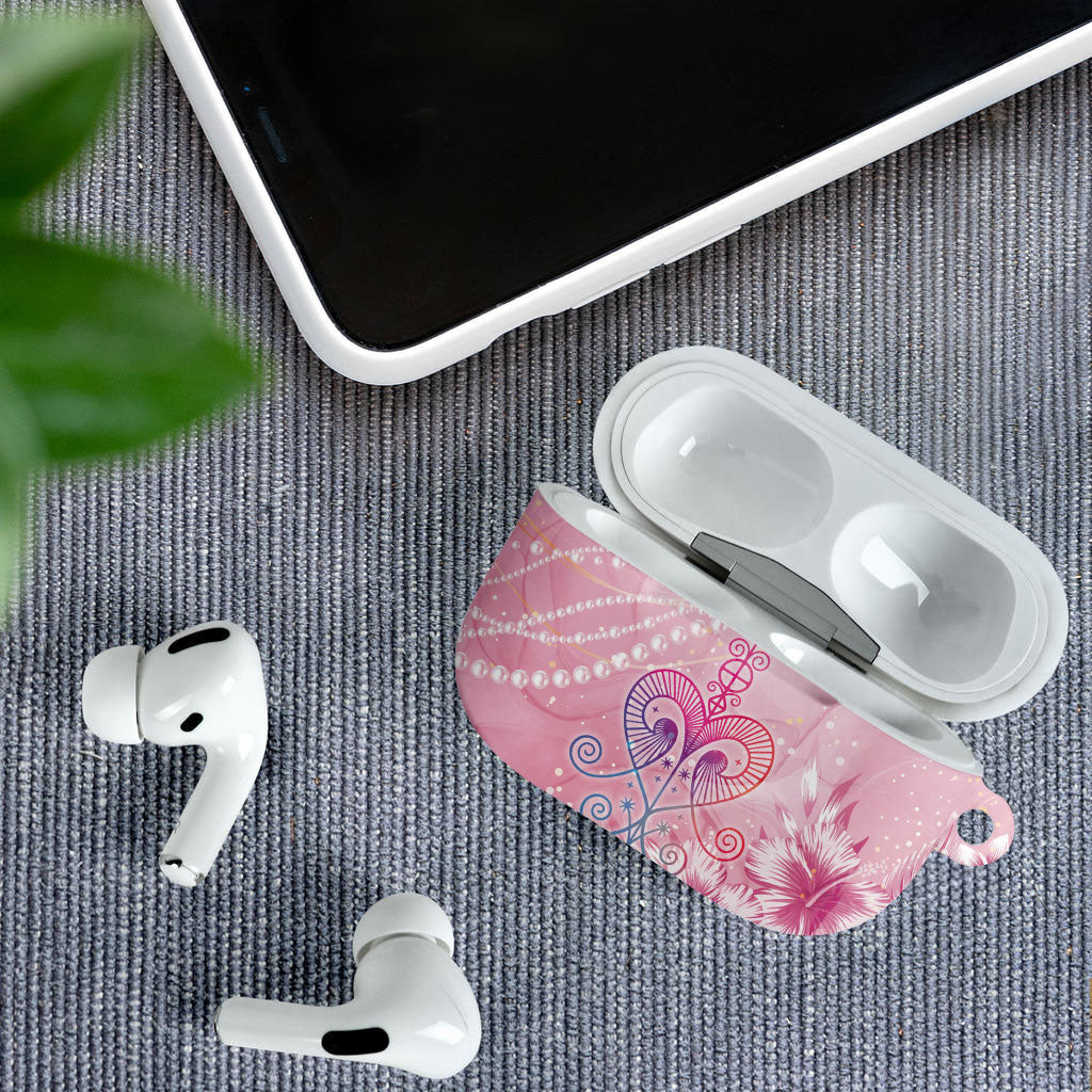 Afro Vodou Erzulie Freda AirPods Case Hibiscus & Pearls
