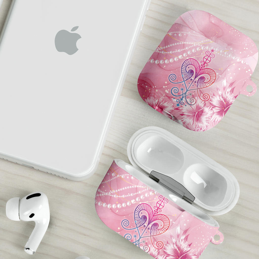 Afro Vodou Erzulie Freda AirPods Case Hibiscus & Pearls