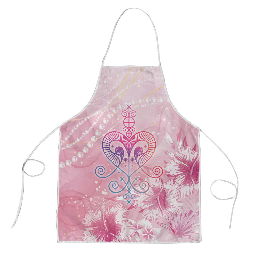 Afro Vodou Erzulie Freda Apron Hibiscus & Pearls