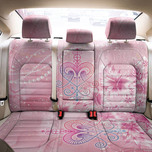 Afro Vodou Erzulie Freda Back Car Seat Cover Hibiscus & Pearls