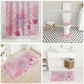 Afro Vodou Erzulie Freda Bathroom Set Hibiscus & Pearls