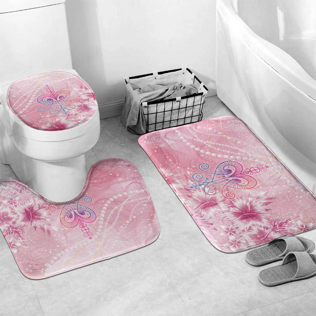 Afro Vodou Erzulie Freda Bathroom Set Hibiscus & Pearls