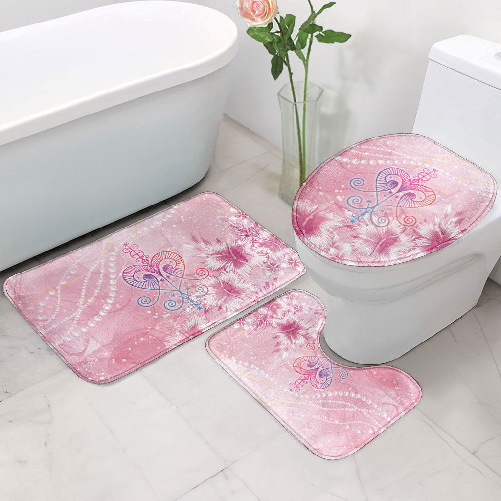 Afro Vodou Erzulie Freda Bathroom Set Hibiscus & Pearls