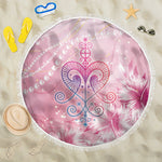 Afro Vodou Erzulie Freda Beach Blanket Hibiscus & Pearls