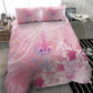 Afro Vodou Erzulie Freda Bedding Set Hibiscus & Pearls
