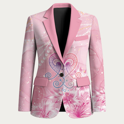 Afro Vodou Erzulie Freda Blazer Hibiscus & Pearls