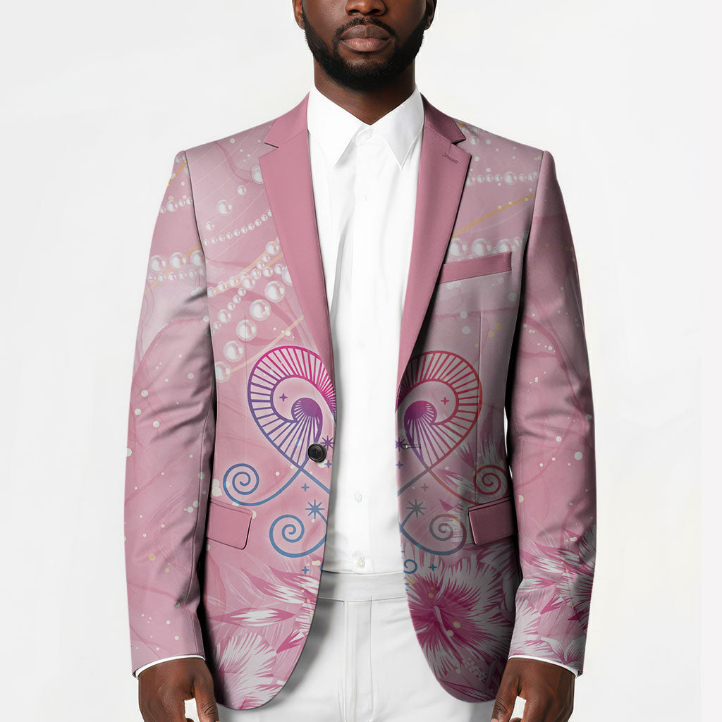 Afro Vodou Erzulie Freda Blazer Hibiscus & Pearls