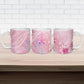 Afro Vodou Erzulie Freda Ceramic Mug Hibiscus & Pearls