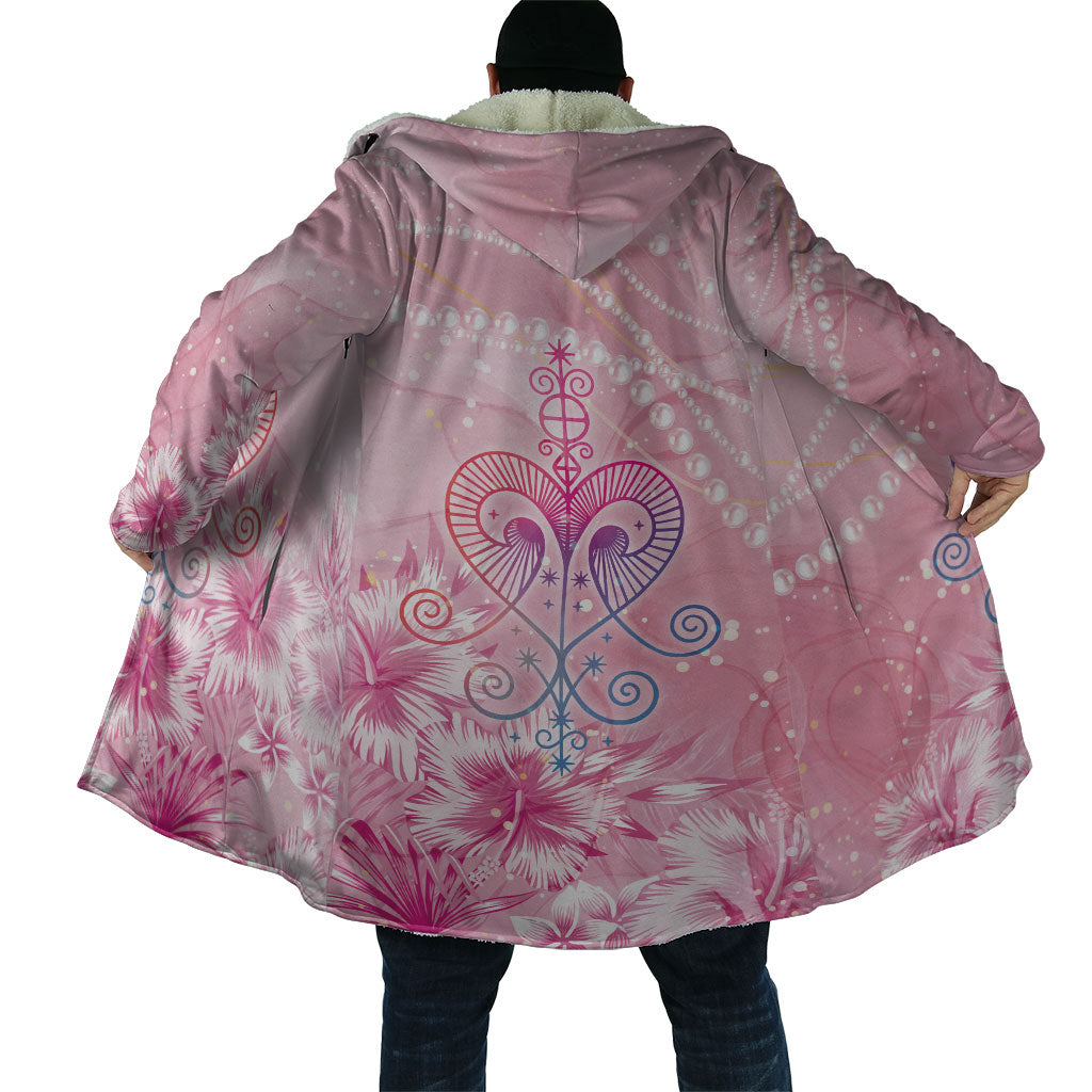 Afro Vodou Erzulie Freda Cloak Hibiscus & Pearls