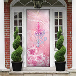 Afro Vodou Erzulie Freda Door Cover Hibiscus & Pearls