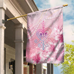 Afro Vodou Erzulie Freda Garden Flag Hibiscus & Pearls