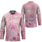 Afro Vodou Erzulie Freda Hockey Jersey Hibiscus & Pearls