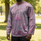 Afro Vodou Erzulie Freda Hockey Jersey Hibiscus & Pearls