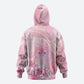 Afro Vodou Erzulie Freda Hoodie Hibiscus & Pearls