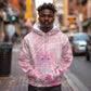 Afro Vodou Erzulie Freda Hoodie Hibiscus & Pearls