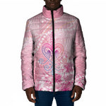 Afro Vodou Erzulie Freda Padded Jacket Hibiscus & Pearls