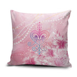 Afro Vodou Erzulie Freda Pillow Cover Hibiscus & Pearls