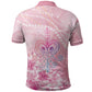 Afro Vodou Erzulie Freda Polo Shirt Hibiscus & Pearls