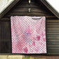 Afro Vodou Erzulie Freda Quilt Hibiscus & Pearls