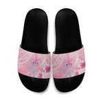 Afro Vodou Erzulie Freda Slide Sandals Hibiscus & Pearls
