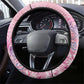 Afro Vodou Erzulie Freda Steering Wheel Cover Hibiscus & Pearls