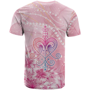 Afro Vodou Erzulie Freda T shirt Hibiscus & Pearls