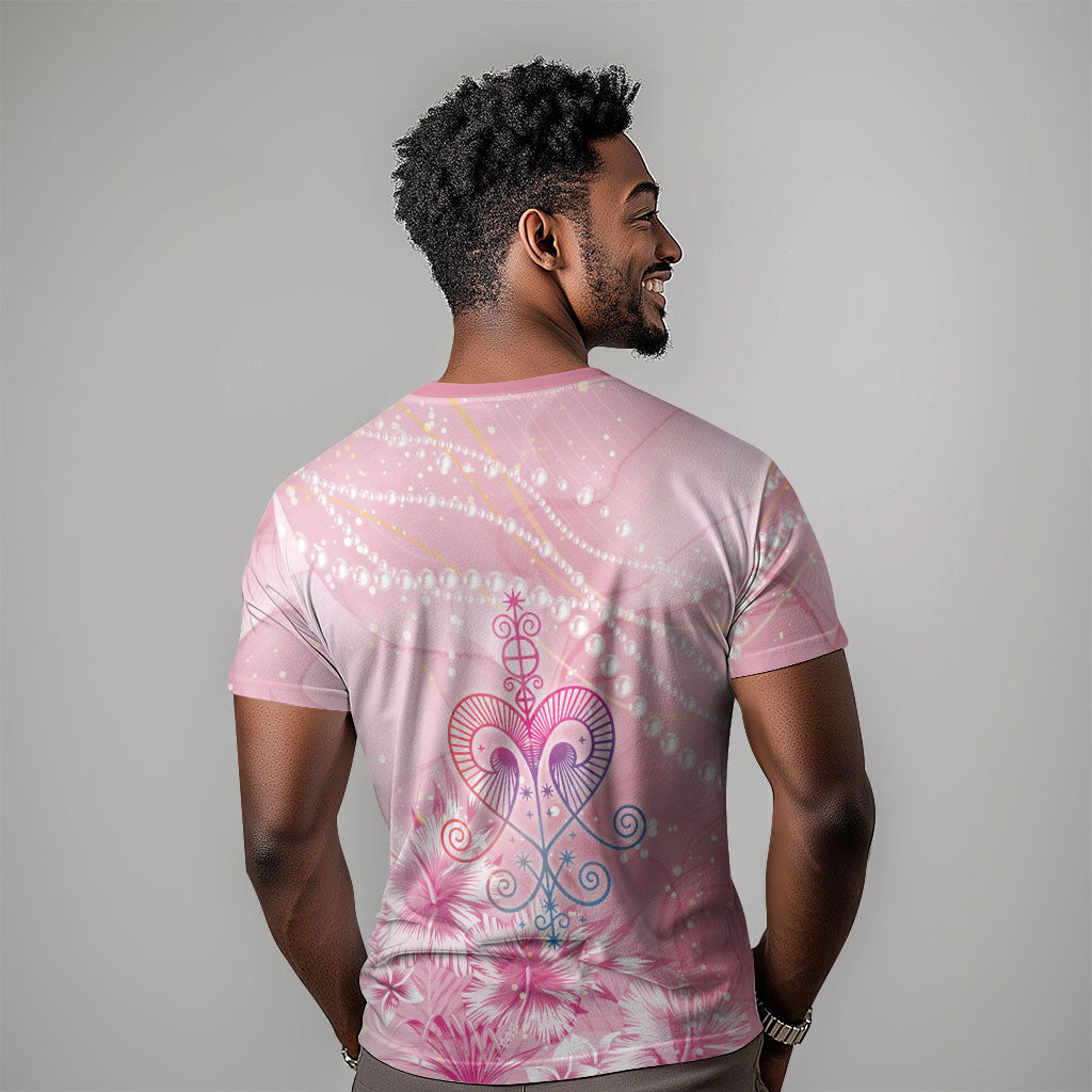 Afro Vodou Erzulie Freda T shirt Hibiscus & Pearls