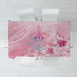 Afro Vodou Erzulie Freda Tablecloth Hibiscus & Pearls