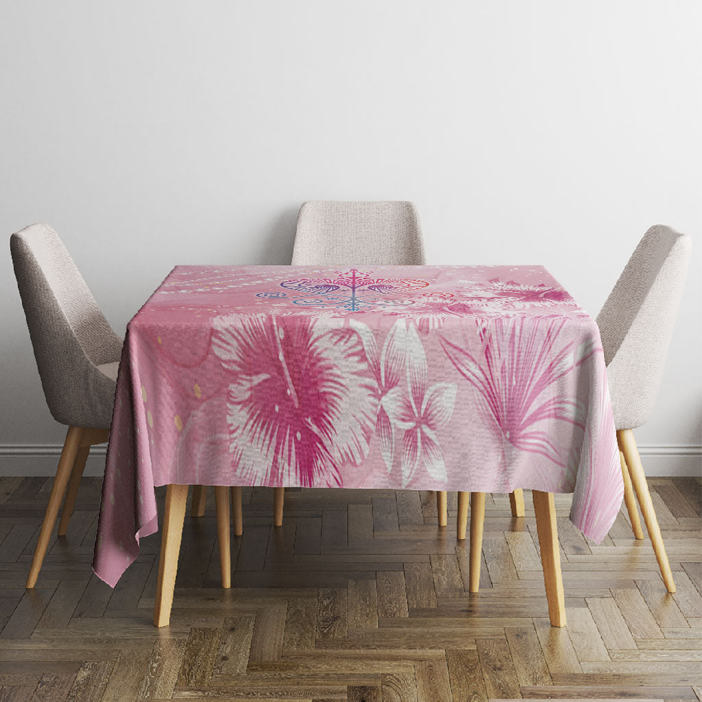 Afro Vodou Erzulie Freda Tablecloth Hibiscus & Pearls