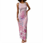 Afro Vodou Erzulie Freda Tank Maxi Dress Hibiscus & Pearls
