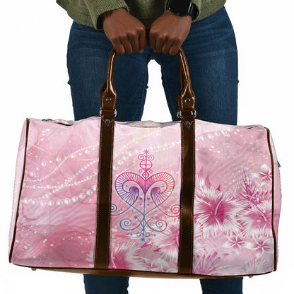Afro Vodou Erzulie Freda Travel Bag Hibiscus & Pearls