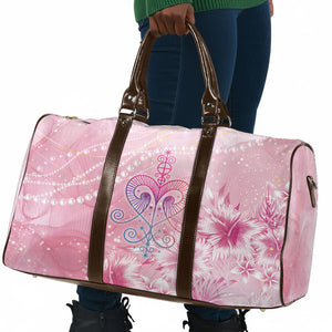 Afro Vodou Erzulie Freda Travel Bag Hibiscus & Pearls