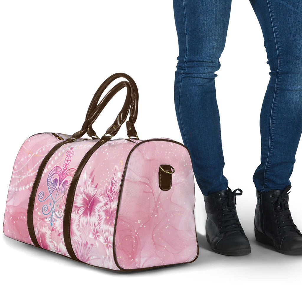 Afro Vodou Erzulie Freda Travel Bag Hibiscus & Pearls