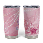 Afro Vodou Erzulie Freda Tumbler Cup Hibiscus & Pearls