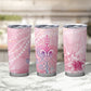 Afro Vodou Erzulie Freda Tumbler Cup Hibiscus & Pearls