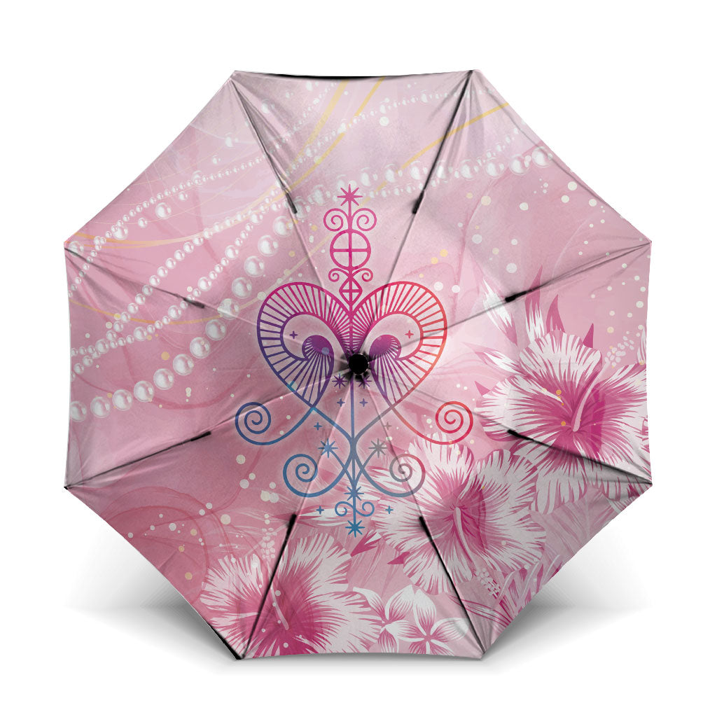 Afro Vodou Erzulie Freda Umbrella Hibiscus & Pearls
