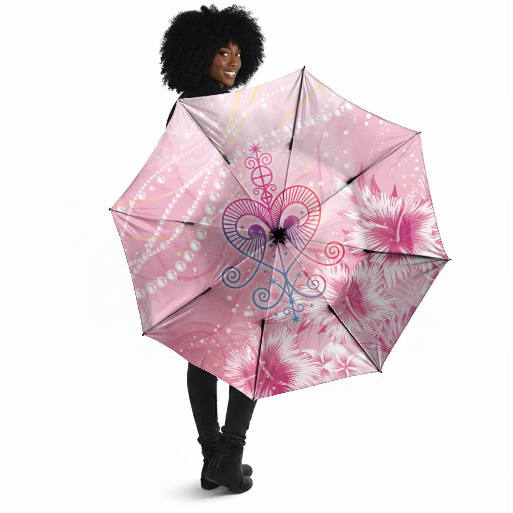 Afro Vodou Erzulie Freda Umbrella Hibiscus & Pearls