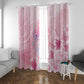 Afro Vodou Erzulie Freda Window Curtain Hibiscus & Pearls