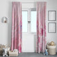 Afro Vodou Erzulie Freda Window Curtain Hibiscus & Pearls