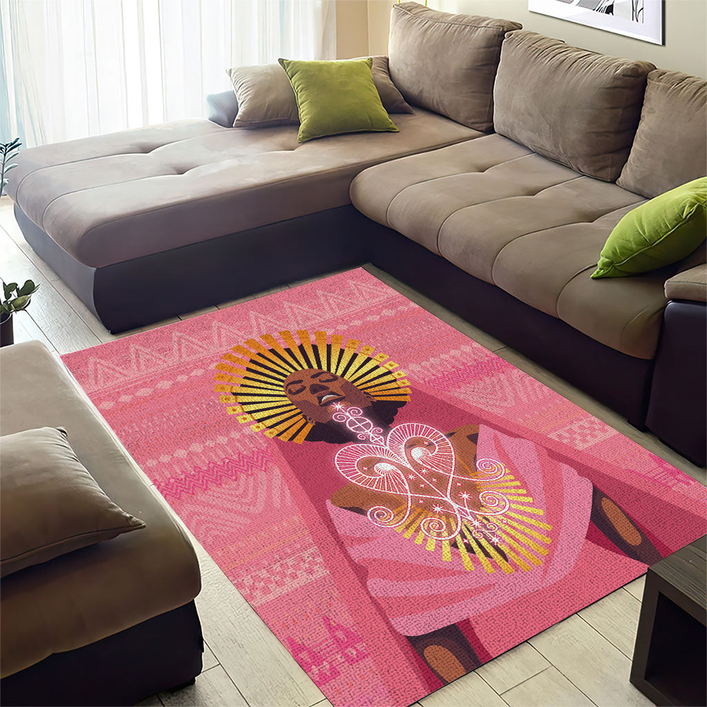 Afro Vodou Erzulie Freda Goddess Area Rug